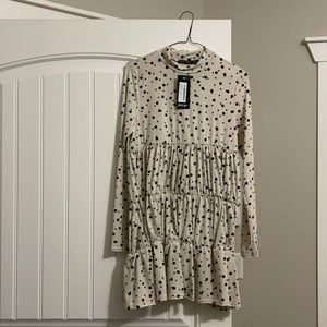 Nasty gal polka dot dress